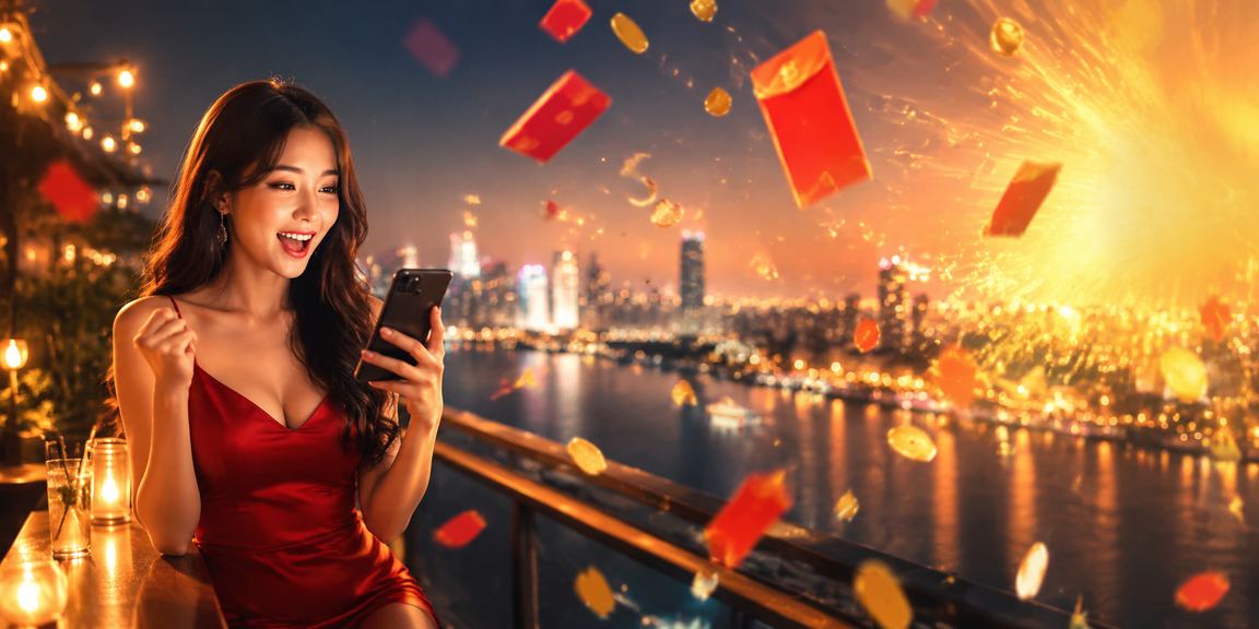 Phong bì đỏ thưởng khuyến mãi tại chợ đêm Sài Gòn với bầu không khí sôi động